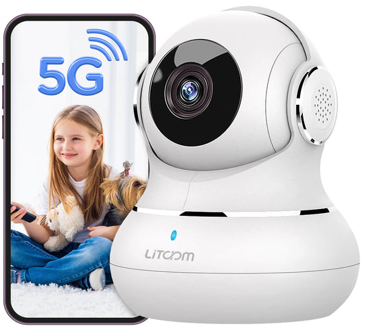 Litokam P1 Indoor Camera(5MP, Wired)